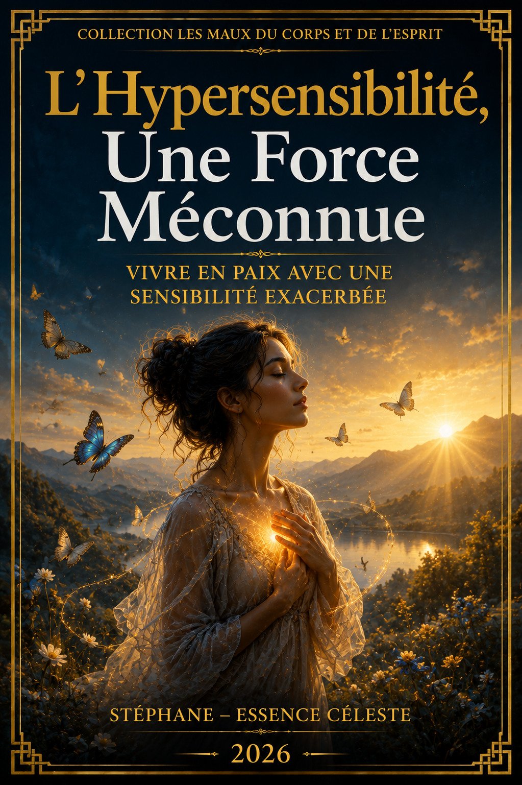 Couverture de l'ebook L'Hypersensibilité, Une Force Méconnue - collection Les Maux du Corps et de l'Esprit, Lumière Divine