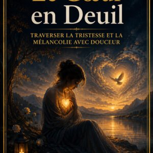 Couverture de l'ebook Le Cœur en Deuil - collection Les Maux du Corps et de l'Esprit, Lumière Divine