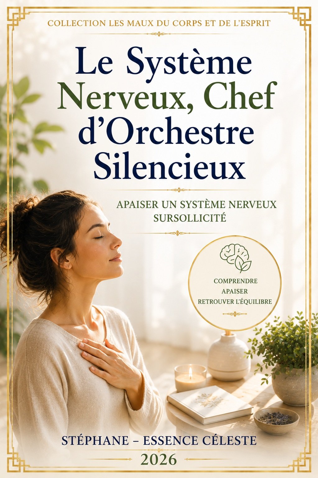 Couverture de l'ebook Le Système Nerveux, Chef d'Orchestre Silencieux - collection Les Maux du Corps et de l'Esprit, Lumière Divine