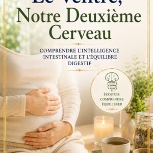 Couverture de l'ebook Le Ventre, Notre Deuxième Cerveau - collection Les Maux du Corps et de l'Esprit, Lumière Divine