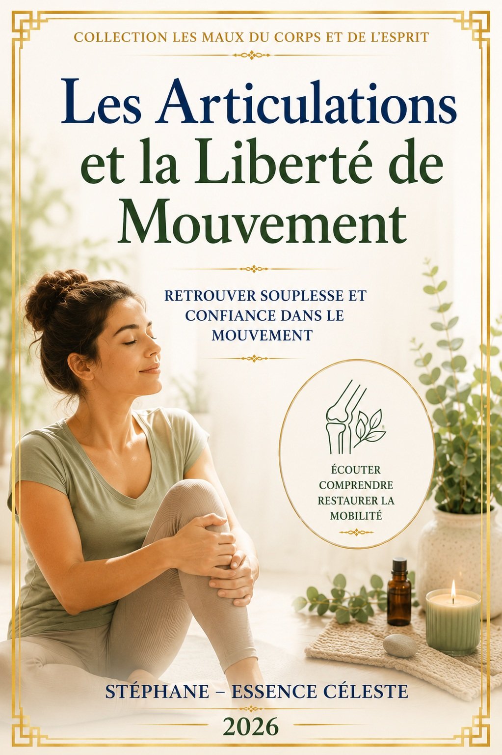 Couverture de l'ebook Les Articulations et la Liberté de Mouvement - collection Les Maux du Corps et de l'Esprit, Lumière Divine