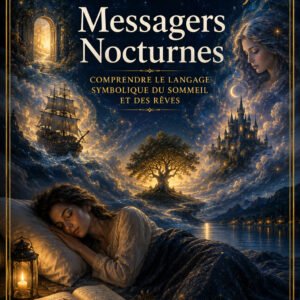 Couverture de l'ebook Les Rêves, Messagers Nocturnes - collection Les Maux du Corps et de l'Esprit, Lumière Divine