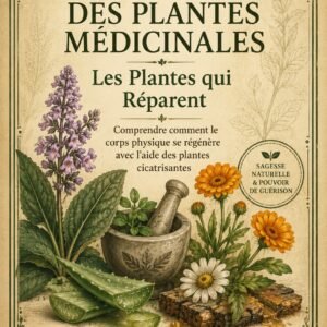 Couverture de l'ebook Les Plantes qui Réparent – Grimoire des Plantes Médicinales