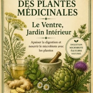 Couverture de l'ebook Le Ventre, Jardin Intérieur – Grimoire des Plantes Médicinales