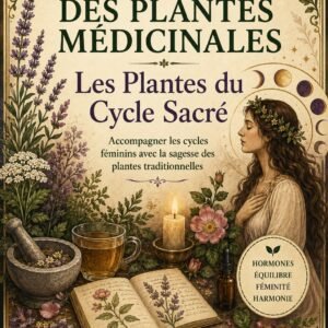 Couverture de l'ebook Les Plantes du Cycle Sacré – Grimoire des Plantes Médicinales